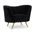 Lourdes Velvet Upholstered Chair