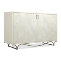 Melange White Lotus Hall Chest