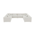 Demetria 144" Fabric Upholstered 8pc. Modular Sectional