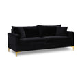 Mavis 81.5" Velvet Upholstered Sofa