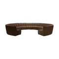 Hollis 183" Velvet Upholstered 11pc. Modular Sectional