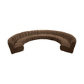 Hollis 183" Velvet Upholstered 9pc. Modular Sectional