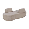 Araminta Chenille Fabric Upholstered Chaise Lounge / Sofa