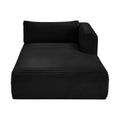 Rovigo Corduroy Performance Fabric Upholstered Chaise Lounge