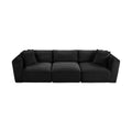 Rovigo 109" Corduroy Performance Fabric Upholstered 3 pc. Modular Sofa