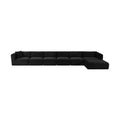 Rovigo 207" Corduroy Performance Fabric Upholstered 6 pc. Modular Sectional