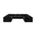 Rovigo 140" Corduroy Performance Fabric Upholstered 8 pc. Modular Sectional