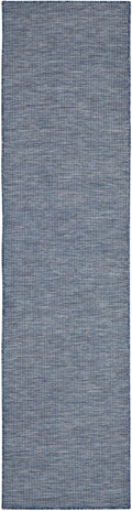 Positano Navy Blue Modern Polypropylene Area Rug