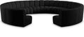 Hollis 178" Boucle Fabric Upholstered 11pc. Modular Sectional