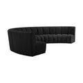 Hollis 176" Boucle Fabric Upholstered 6pc. Modular Sectional