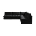 Huntley 107" Velvet Upholstered 5pc. Modular Sectional