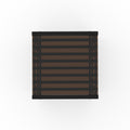 Pinstripe Dark End Table