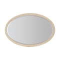 Nouveau Chic Oval Mirror