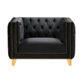 Lyra Velvet Upholstered Chair