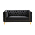 Lyra 66" Velvet Upholstered Loveseat