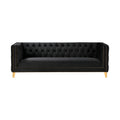 Lyra 90" Velvet Upholstered Sofa