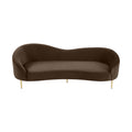 Quintessa 85.5" Velvet Upholstered Sofa
