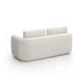 Overlap Raf Loveseat Ecru