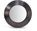 Sigrid Black Iron Frame Mirror - 24M