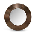 Sigrid Brown Iron Frame Mirror - 30M