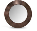 Sigrid Brown Iron Frame Mirror - 36M