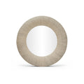 Lugano Natural 36" Jute Rope Framed Mirror