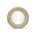 Lugano Natural 48" Jute Rope Framed Mirror