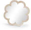 Vercelli Natural Genuine Travertine Frame Mirror