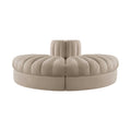 Ricarda Velvet Performance Fabric Upholstered 2pc. Modular Sofa