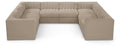 Ricarda Velvet Performance Fabric Upholstered Modular Sectional