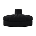 Ricarda Black Velvet Performance Fabric Upholstered Modular Chair - RC