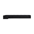 Ricarda Black Velvet Performance Fabric Upholstered 8pc. Modular Sectional - Sec8D