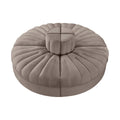 Ricarda Taupe Velvet Performance Fabric Upholstered 4pc. Modular Sofa - 4RC