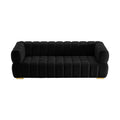Giordana 91" Velvet Upholstered Sofa