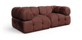 Octavia Rose Velvet Performance Fabric Upholstered 2 pc. Modular Sofa - S2A