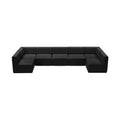 Phaedra 157" Velvet Upholstered Comfort 7pc. Modular Sectional