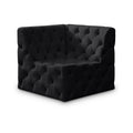 Tiziana Velvet Upholstered Modular Corner Chair