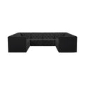 Tiziana 128" Velvet Upholstered 8pc. Modular Sectional