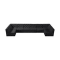 Tiziana 186" Velvet Upholstered 8pc. Modular Sectional