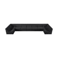 Tiziana 215" Velvet Upholstered 9pc. Modular Sectional