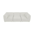 Mafalda 109" Linen Textured Fabric Upholstered 6pc. Modular Sectional