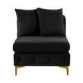 Thornbury Velvet Upholstered Modular Armless Chair