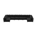Thornbury 169" Velvet Upholstered 8pc. Modular Sectional
