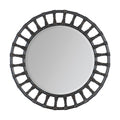 Retreat Pole Rattan Accent Mirror