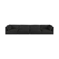 Elsie 152" Fabric Upholstered 4pc. Modular Sofa