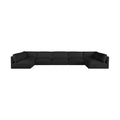 Elsie 190" Fabric Upholstered 7pc. Modular Sectional