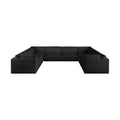 Elsie 152" Fabric Upholstered 8pc. Modular Sectional