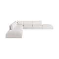 Elsie 152" Cream Fabric Upholstered 7pc. Modular Sectional - Sec7C