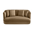 Aldine 66" Velvet Upholstered Loveseat