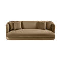 Aldine 93.5" Velvet Upholstered Sofa